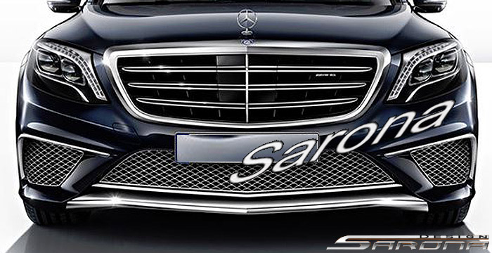 Custom Mercedes S Class  All Styles Front Bumper (2014 - 2019) - $1290.00 (Part #MB-154-FB)
